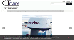Desktop Screenshot of ctmarine.no